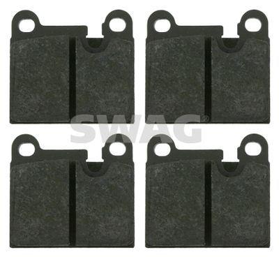 Brake Pad Set, disc brake SWAG 38 91 6515