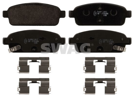 SWAG 40 91 6894 Brake Pad Set, disc brake