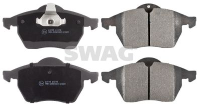 Brake Pad Set, disc brake SWAG 40 91 6107