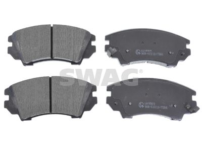 Brake Pad Set, disc brake SWAG 40 91 6892