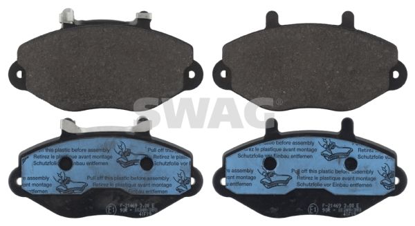 SWAG 50 11 6070 Brake Pad Set, disc brake