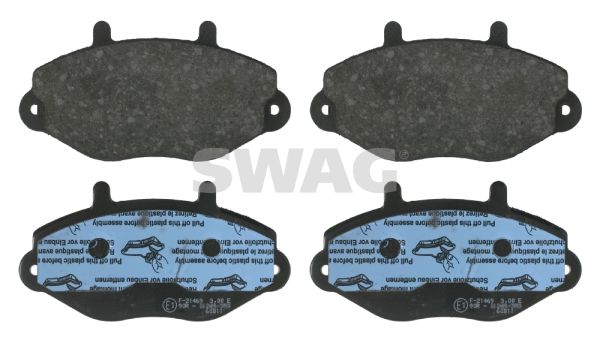 SWAG 50 91 6036 Brake Pad Set, disc brake