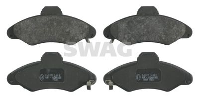 Brake Pad Set, disc brake SWAG 50 91 6039