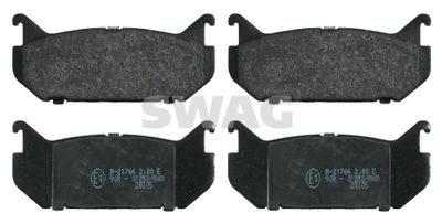Brake Pad Set, disc brake SWAG 50 91 6194