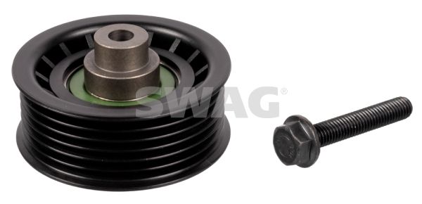 SWAG 50 93 3941 Deflection/Guide Pulley, V-ribbed belt