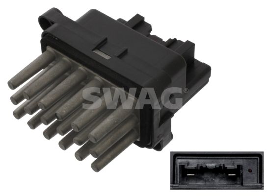 SWAG 50 93 8645 Resistor, interior blower