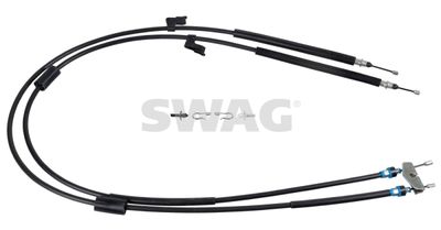 Cable Pull, parking brake SWAG 50 10 1801