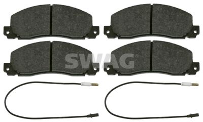 Brake Pad Set, disc brake SWAG 60 91 6443