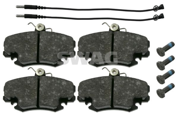 SWAG 60 91 6191 Brake Pad Set, disc brake