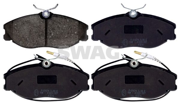 SWAG 62 11 6166 Brake Pad Set, disc brake