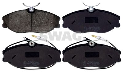 Brake Pad Set, disc brake SWAG 62 11 6166
