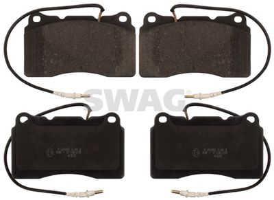 Brake Pad Set, disc brake SWAG 62 11 6167