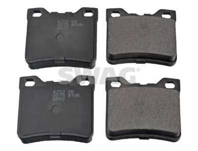 Brake Pad Set, disc brake SWAG 62 91 6219