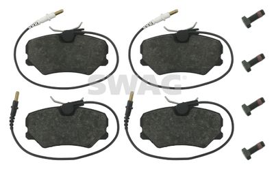 Brake Pad Set, disc brake SWAG 62 91 6258