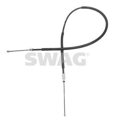 Cable Pull, parking brake SWAG 62 91 7915