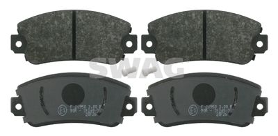 Brake Pad Set, disc brake SWAG 70 91 6077