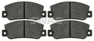 Brake Pad Set, disc brake SWAG 70 91 6168