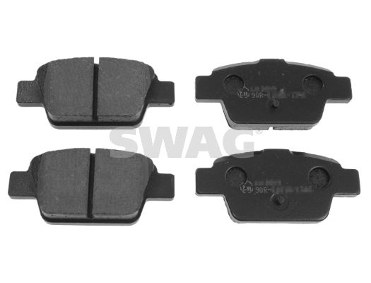 SWAG 70 91 6556 Brake Pad Set, disc brake