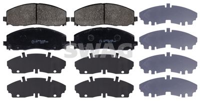 Brake Pad Set, disc brake SWAG 70 11 6061