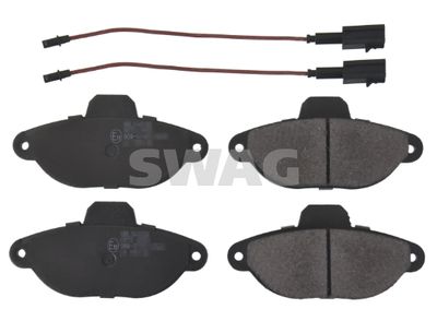 Brake Pad Set, disc brake SWAG 70 91 6084