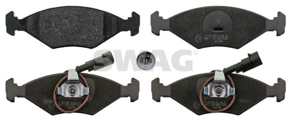 SWAG 72 11 6101 Brake Pad Set, disc brake