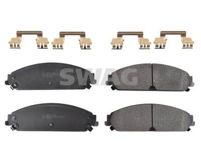 Brake Pad Set, disc brake SWAG 72 11 6112