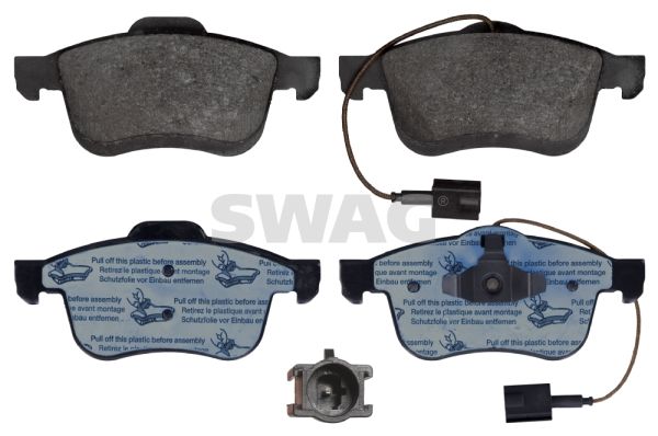 SWAG 72 11 6104 Brake Pad Set, disc brake