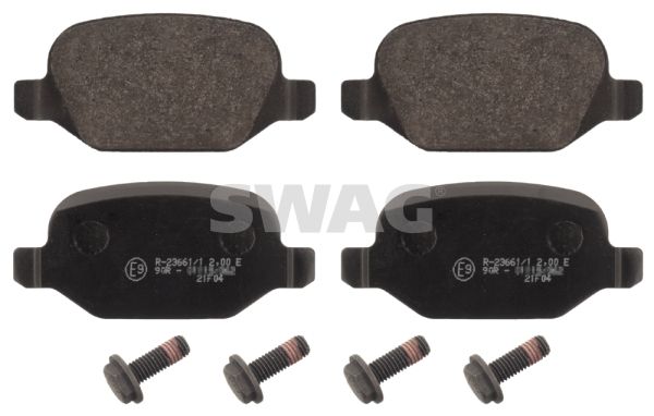 SWAG 74 91 6853 Brake Pad Set, disc brake