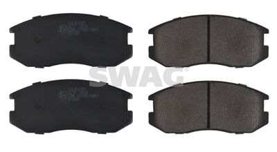 Brake Pad Set, disc brake SWAG 80 91 6325