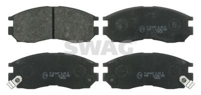 Brake Pad Set, disc brake SWAG 80 91 6327