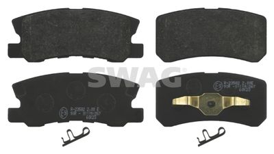 Brake Pad Set, disc brake SWAG 80 91 6583