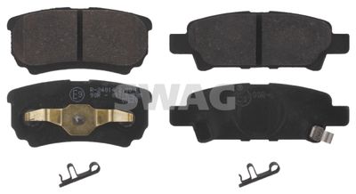 Brake Pad Set, disc brake SWAG 80 91 6774