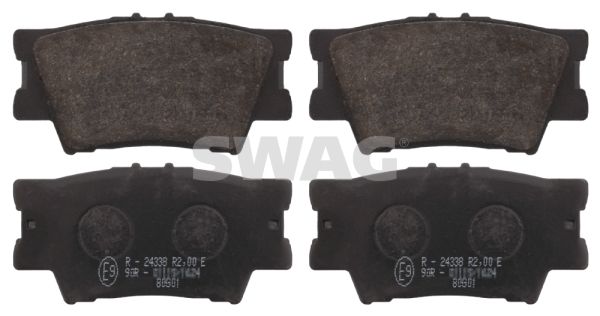 SWAG 81 91 6651 Brake Pad Set, disc brake