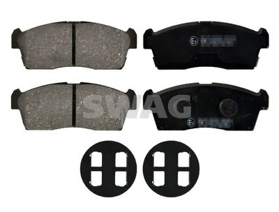 Brake Pad Set, disc brake SWAG 84 91 6740