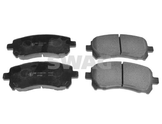 SWAG 87 91 6660 Brake Pad Set, disc brake