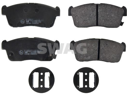 SWAG 88 91 6662 Brake Pad Set, disc brake