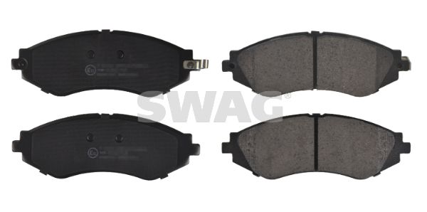 SWAG 89 91 6510 Brake Pad Set, disc brake