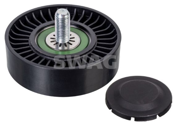 SWAG 90 92 7554 Deflection/Guide Pulley, V-ribbed belt