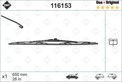 Wiper Blade SWF 116153