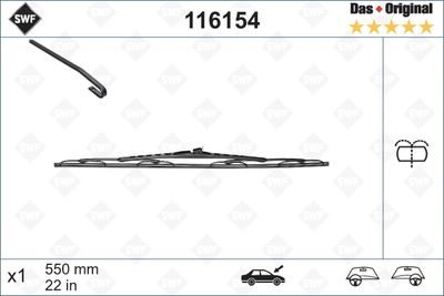 Wiper Blade SWF 116154