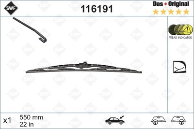 Wiper Blade SWF 116191