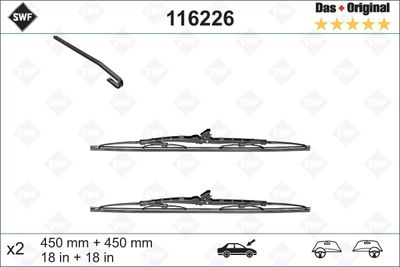 Wiper Blade SWF 116226