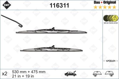 Wiper Blade SWF 116311