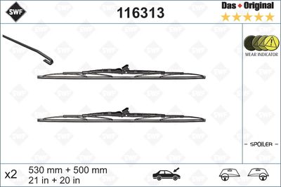 Wiper Blade SWF 116313