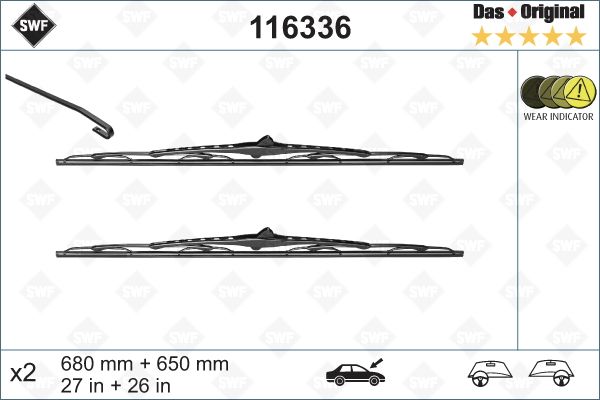 SWF 116336 Wiper Blade