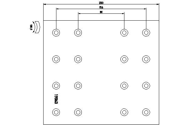 TEXTAR 1906303 Brake Lining Kit, drum brake