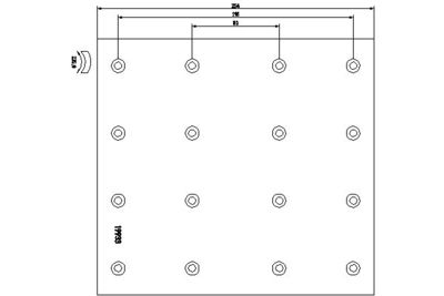 Brake Lining Kit, drum brake TEXTAR 1993301