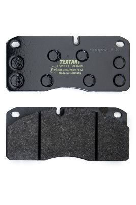 Brake Pad Set, disc brake TEXTAR 2906705