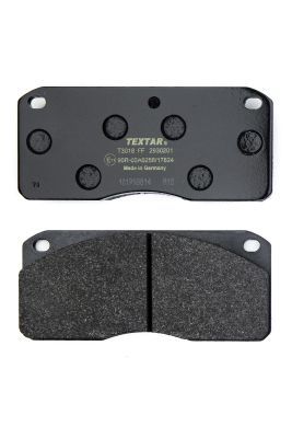 Brake Pad Set, disc brake TEXTAR 2930201