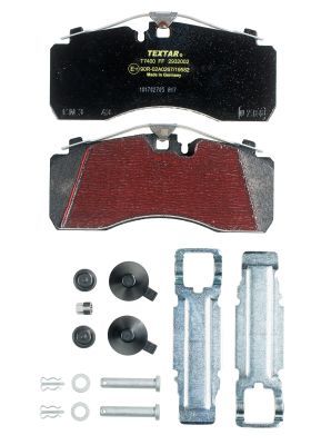 Brake Pad Set, disc brake TEXTAR 2932002